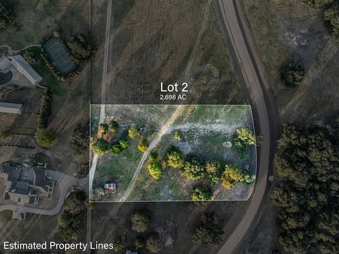 Round Top Acreage with Trees