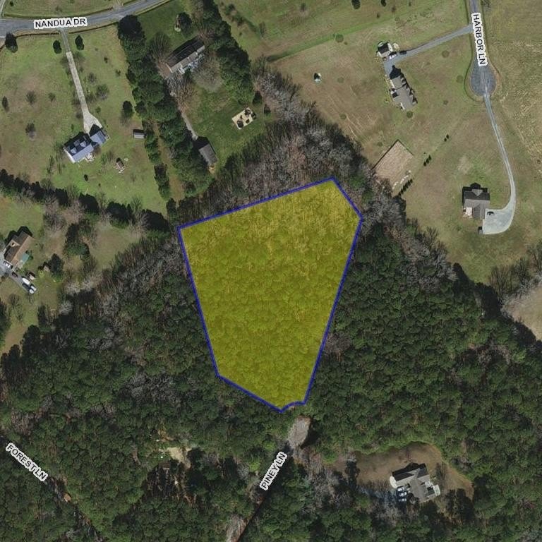 Wooded Lot in Nandua Bay