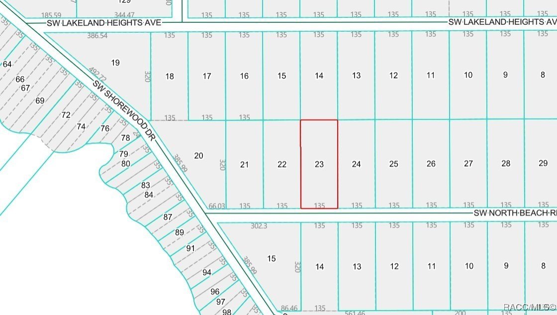 Rainbow Lakes Estates Land