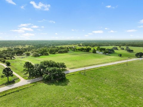 Hay Meadow with Live Oak Coverage