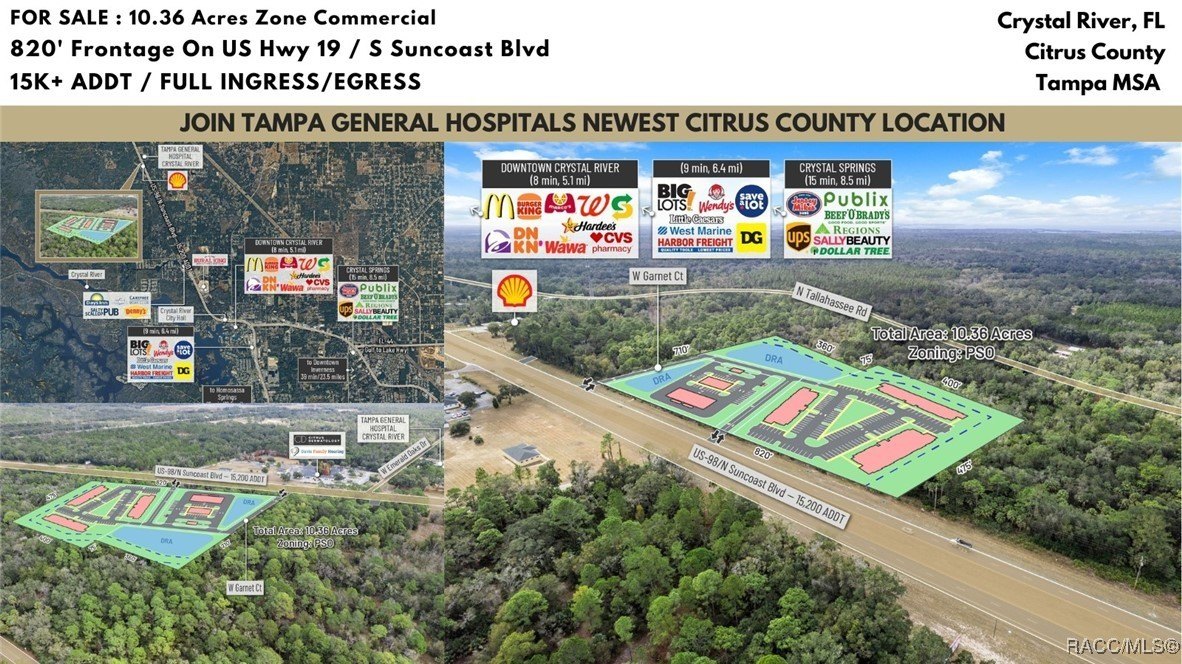 Prime Commercial Land on US-19