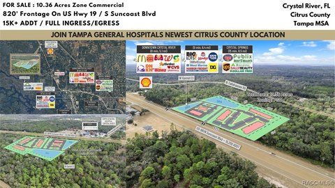Prime Commercial Land, Crystal River