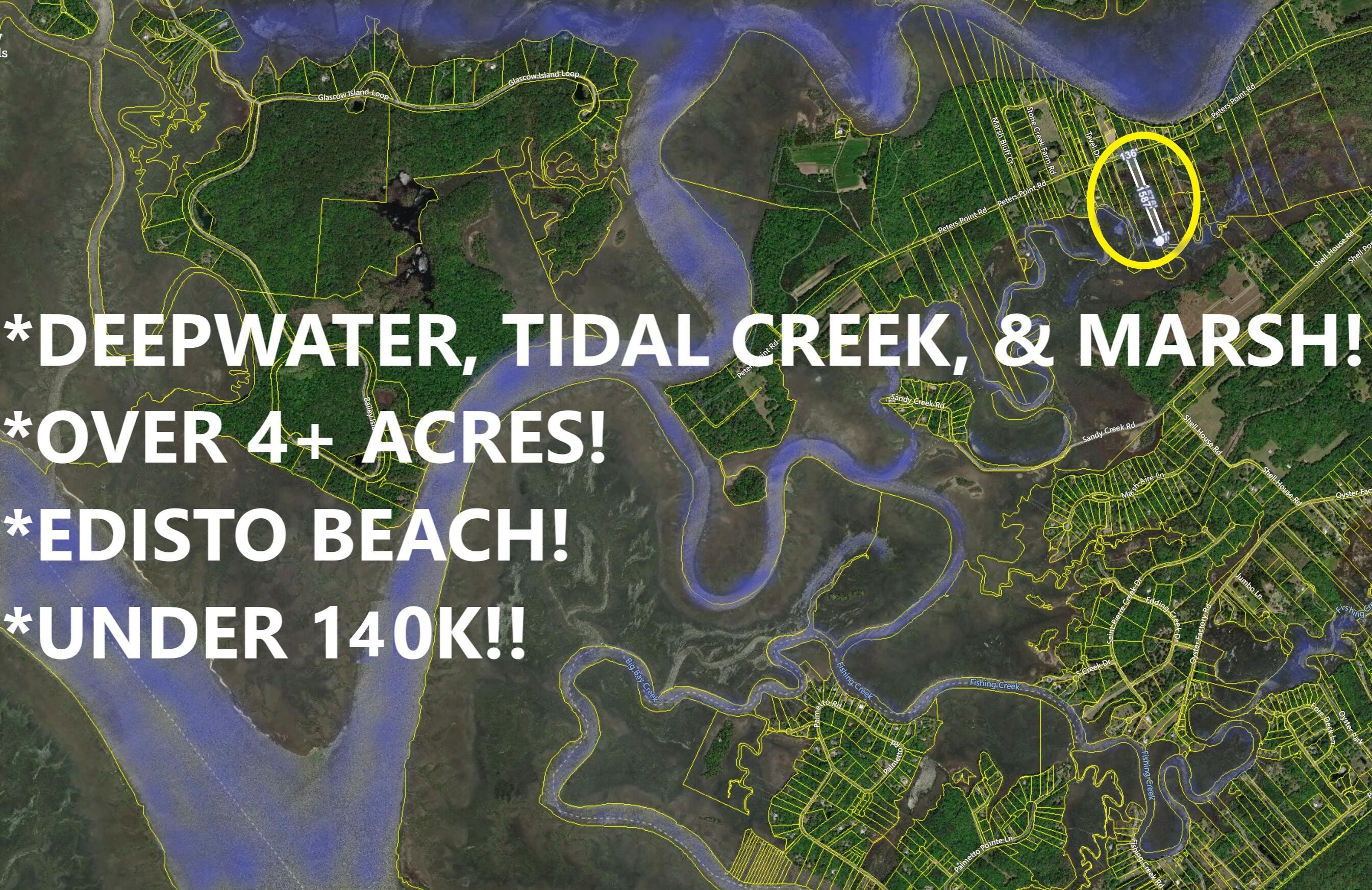 Edisto Island Deep Water Land