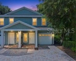 Contemporary Duplex with Fenced Yard