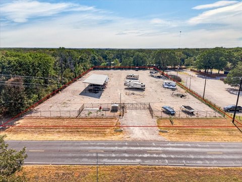 Secured Commercial Land with Storage