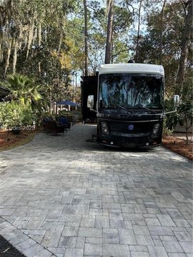 Paver Lot Near Clubhouse