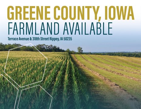 Iowa Farmland with Cropland