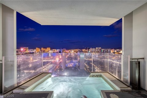 Renovated Palms Place Penthouse