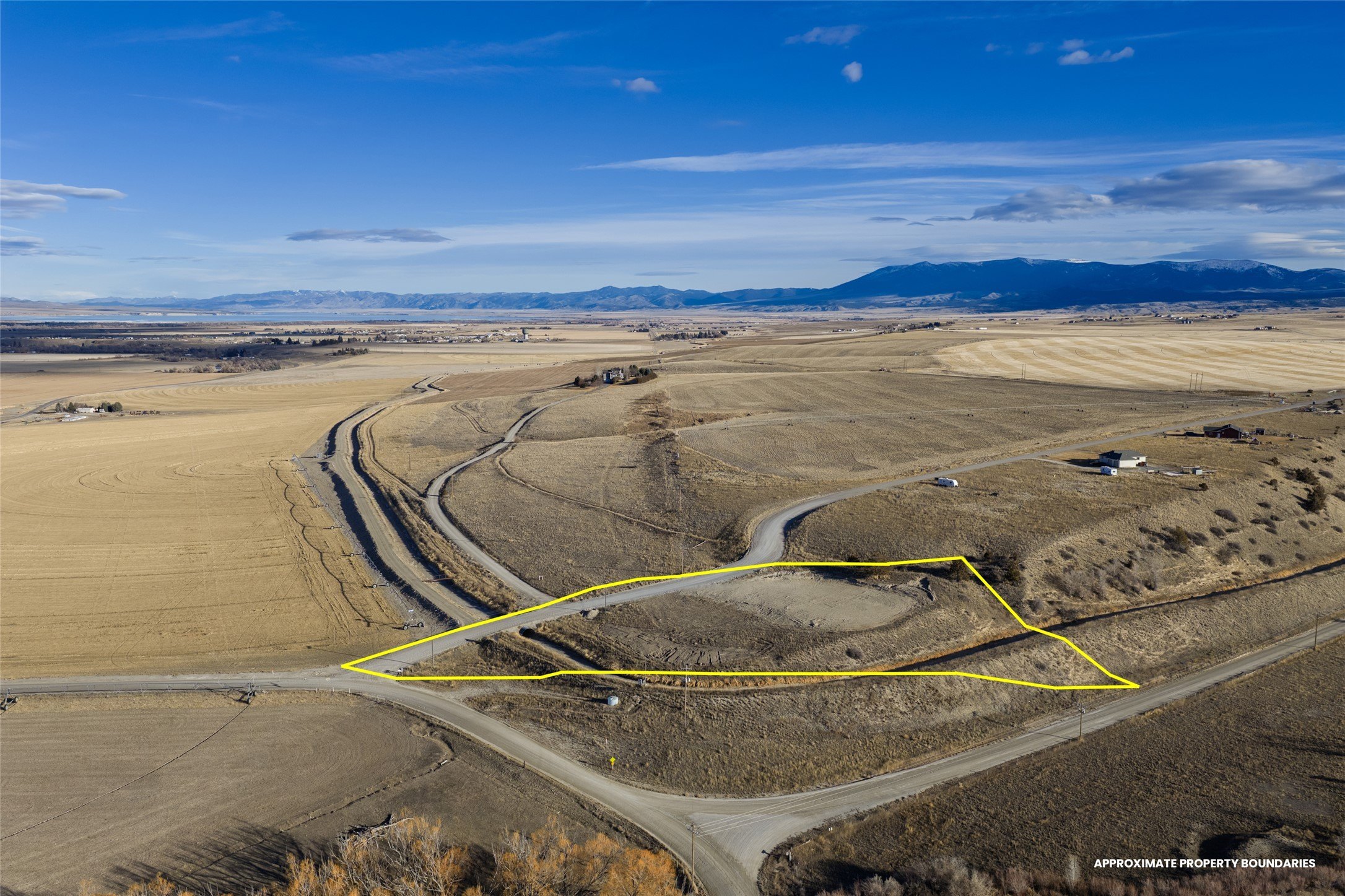 Montana Land with Mountain Views