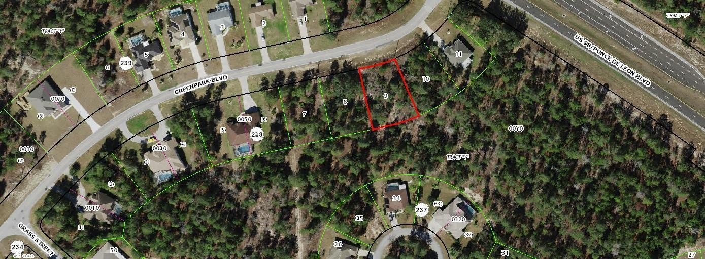 Oversized Homesite in Sugarmill Woods