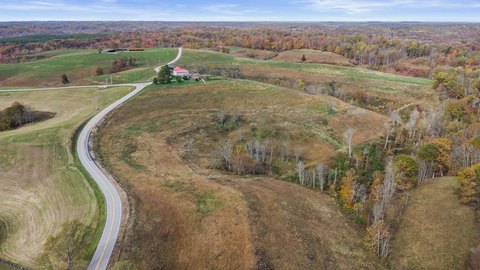 Rolling Farm with Barn