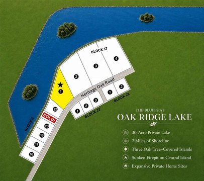 Waterfront Residential Homesite Land