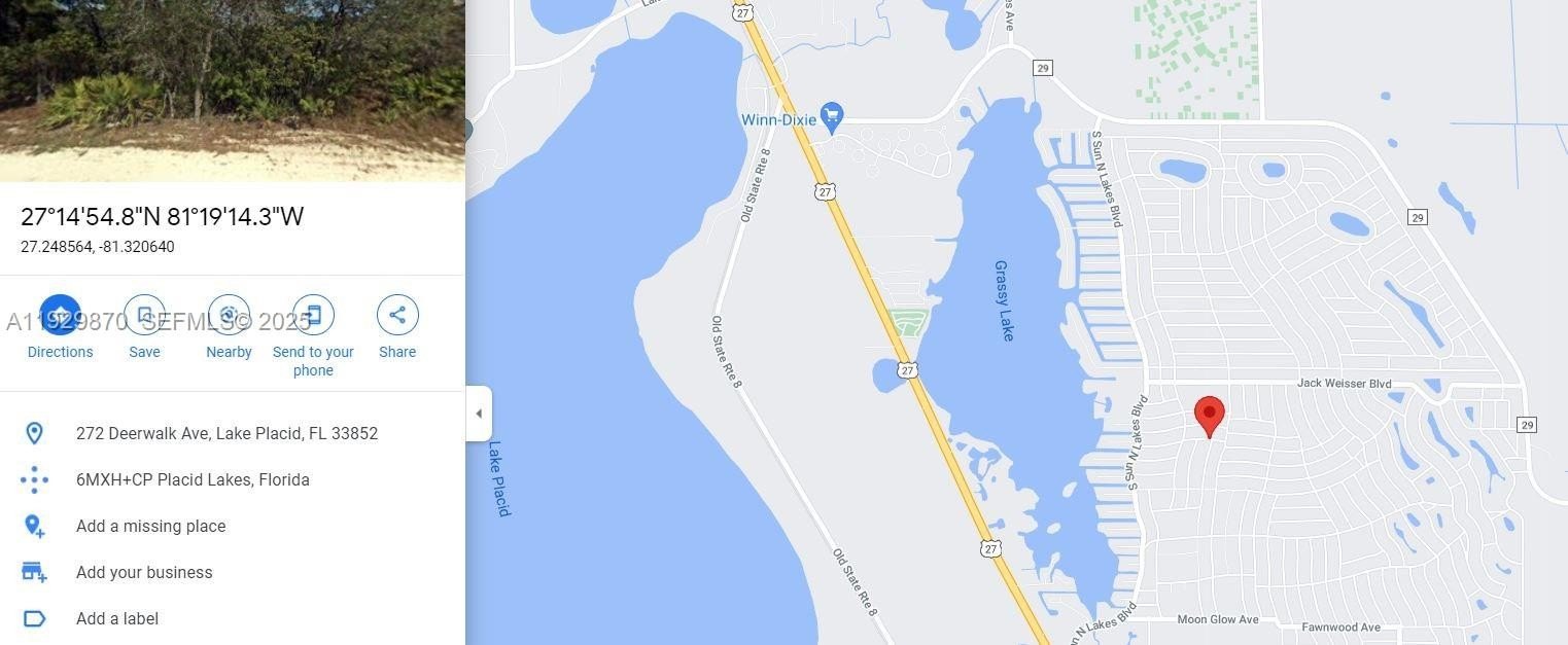 Residential Land in Lake Placid