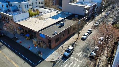 Corner Lot with Vacant Warehouse