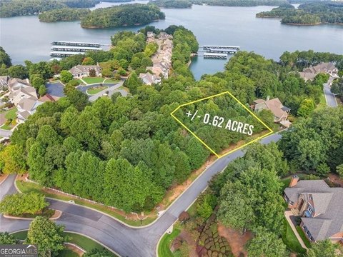Double Lakefront Land with Boat Slip