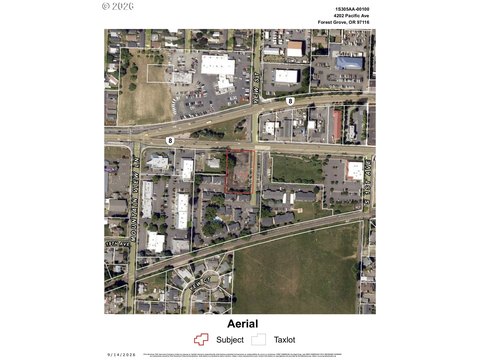 Cleared Paved Commercial Land