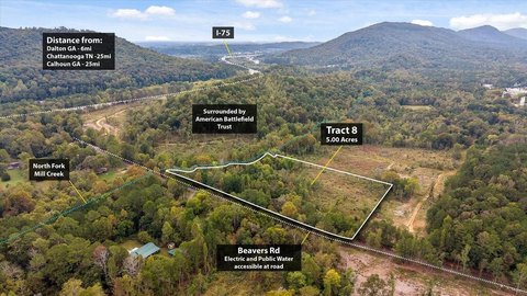 Land, ROCKY FACE, GA