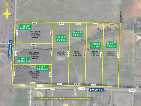 Platted Acreage with Agricultural Exemption