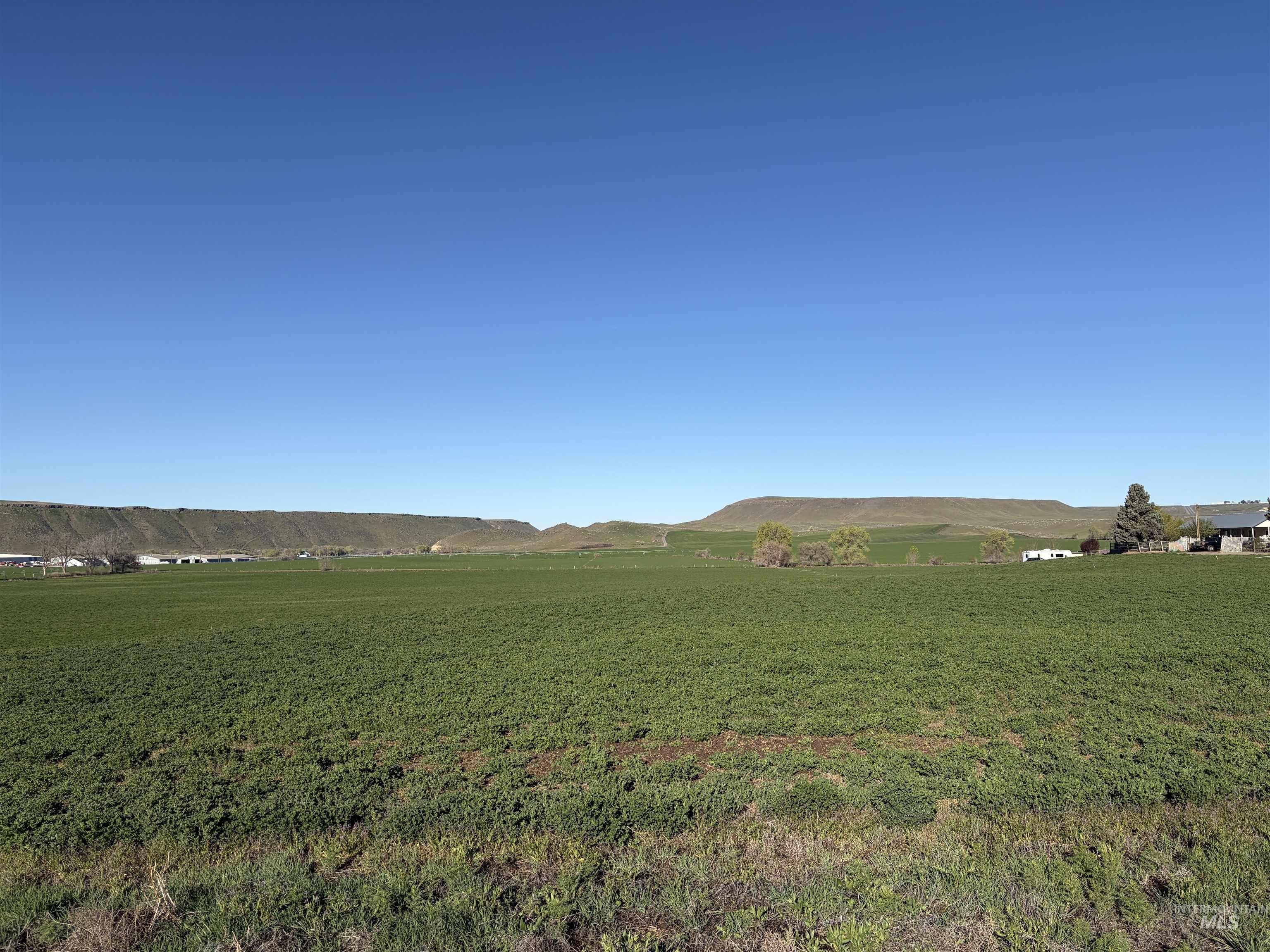 Productive Farmland in Hammett Valley