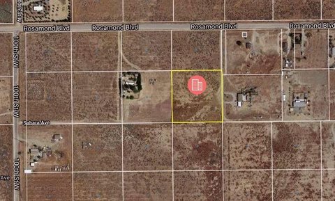 Rosamond Buildable Home Site