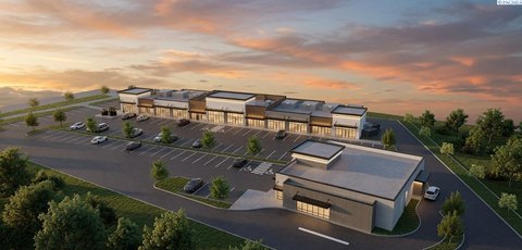 Retail Shopping Center Under Construction