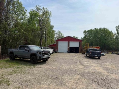 Commercial Land with Metal Building