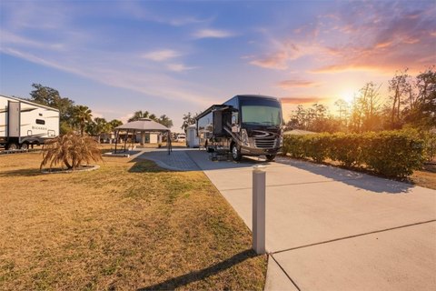 Corner RV Lot in 55+ Gated Resort