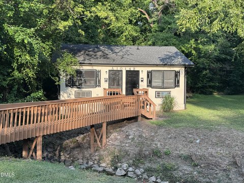 One-Story Duplex with Porch