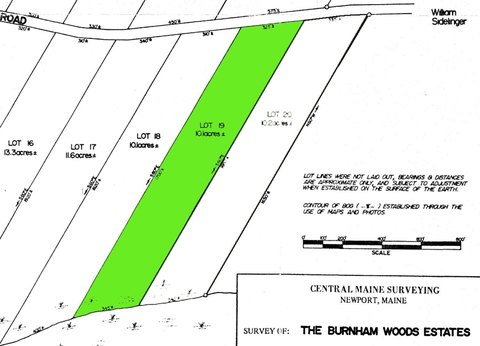 10.1 Acres in Burnham, Maine