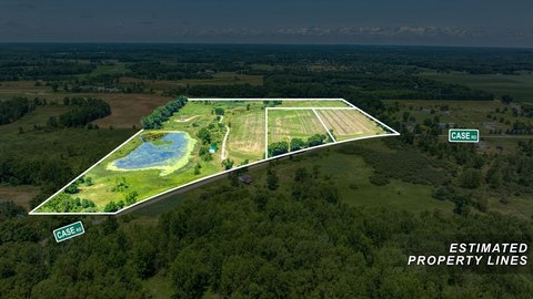 Land with Pond and Barn