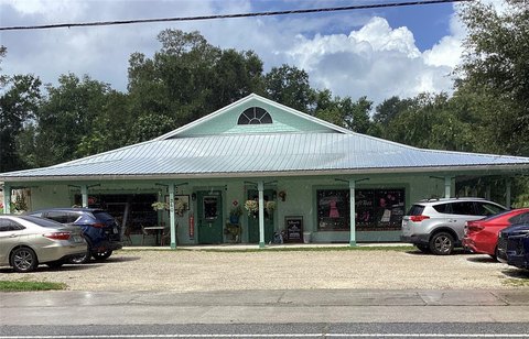 Mixed-Use Property With Metal Roof