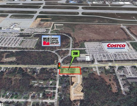 Corner Commercial Land Near Airport