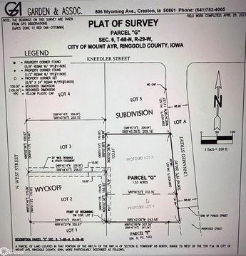 Land, Mount Ayr, IA