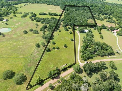 Fenced Pasture and Lightly Wooded Land