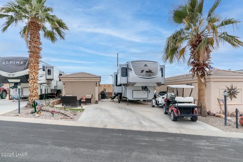 RV Resort Lot with Casita
