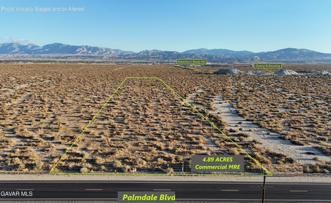Palmdale Land on Palmdale Blvd