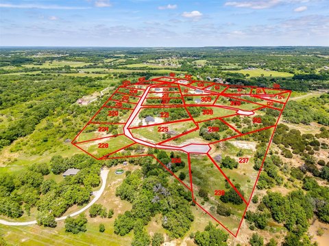 Wooded Land in Peaster, TX