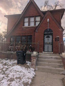Detroit Brick Home on Corner