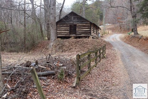 Historical Land with Log Cabin