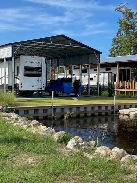 Waterfront Lot with RV and Permit