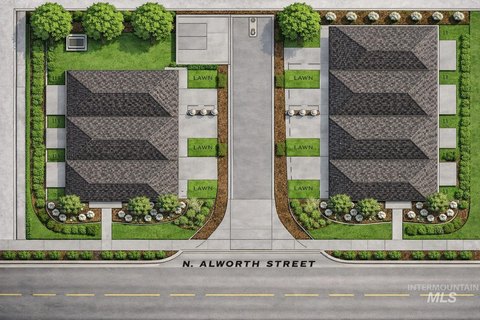 Approved Townhome Development Land