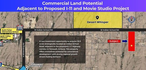 Tonopah Land with Commercial Potential