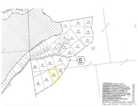Fern Lake Subdivision Land