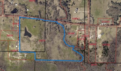Acreage with Barn for Recreation