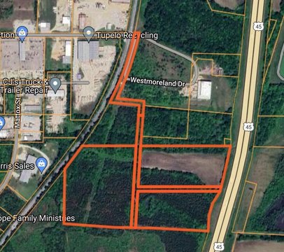 Industrial Land with Major Highway Visibility