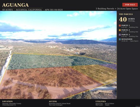 Land, Aguanga, CA
