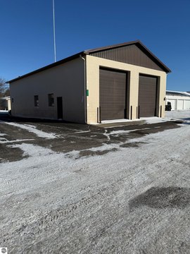 Industrial Shop with Overhead Doors