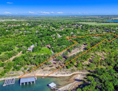 Lakefront Land with 4-Slip Boathouse