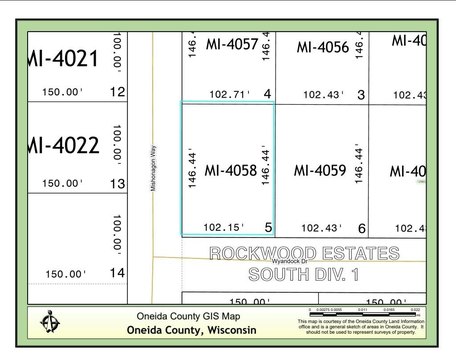 Minocqua Land with Lake Access