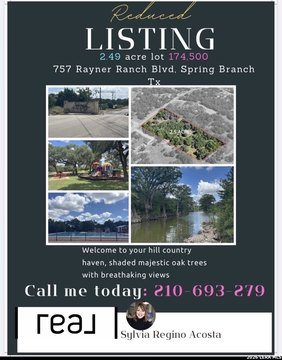 Land in Spring Branch, TX